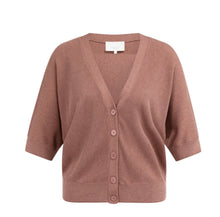 Load image into Gallery viewer, Yaya Batwing Cardi Burlwood Pink
