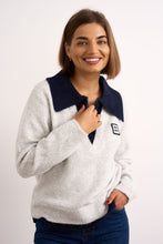 Load image into Gallery viewer, Connie Grey/Navy Knit
