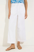 Load image into Gallery viewer, More &amp; More White Cropped Trouser
