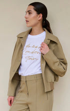 Load image into Gallery viewer, Yaya Short oversized Jacket with ribbed hem
