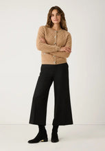 Load image into Gallery viewer, More and More Camel Jacquard  Cardi
