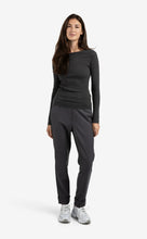 Load image into Gallery viewer, Yasmine Oyster Black Trousers
