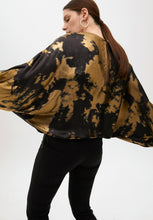 Load image into Gallery viewer, Maggie Black/Gold Blouse
