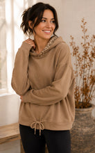 Load image into Gallery viewer, Nora Hoodie in Cuppucino

