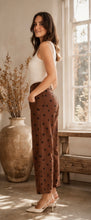 Load image into Gallery viewer, Lara Polka Barrel Jean in Brown
