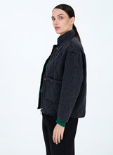 Load image into Gallery viewer, Skatie Denim Quilted Jacket
