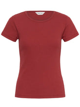 Load image into Gallery viewer, Part Two RochellePW Tee Shirt Burnt Russet *NEW
