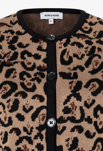 More and More Jacquard Cardigan
