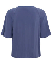Load image into Gallery viewer, Part Two BertelinePw Blouse Blue Indigo *NEW
