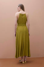 Load image into Gallery viewer, Maggie Green Midi with Spaghetti Strap
