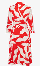 Load image into Gallery viewer, More &amp; More Red Print Dress
