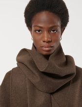 Load image into Gallery viewer, Humility Komichi Coat Chocolate with Scarf
