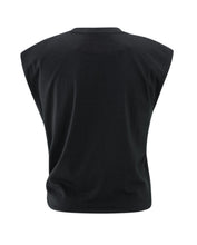 Load image into Gallery viewer, Yasmine  Sleeveless Top Washed Black

