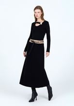 Load image into Gallery viewer, Skatie Black Tube Skirt
