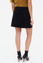 Load image into Gallery viewer, Clara Velvet Sparkle Mini Skirt
