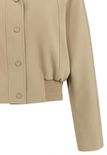 Load image into Gallery viewer, Yaya Short oversized Jacket with ribbed hem
