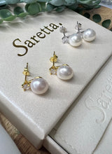 Load image into Gallery viewer, Sophia Pearl Stud
