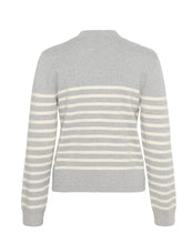Load image into Gallery viewer, InWear Wallis Stripe Jumper Granite Melange
