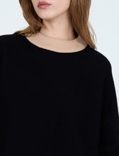 Load image into Gallery viewer, Skatie Black Camel Batwing Sweatshirt
