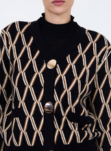 Load image into Gallery viewer, Skatie Lattice Knit Cardi
