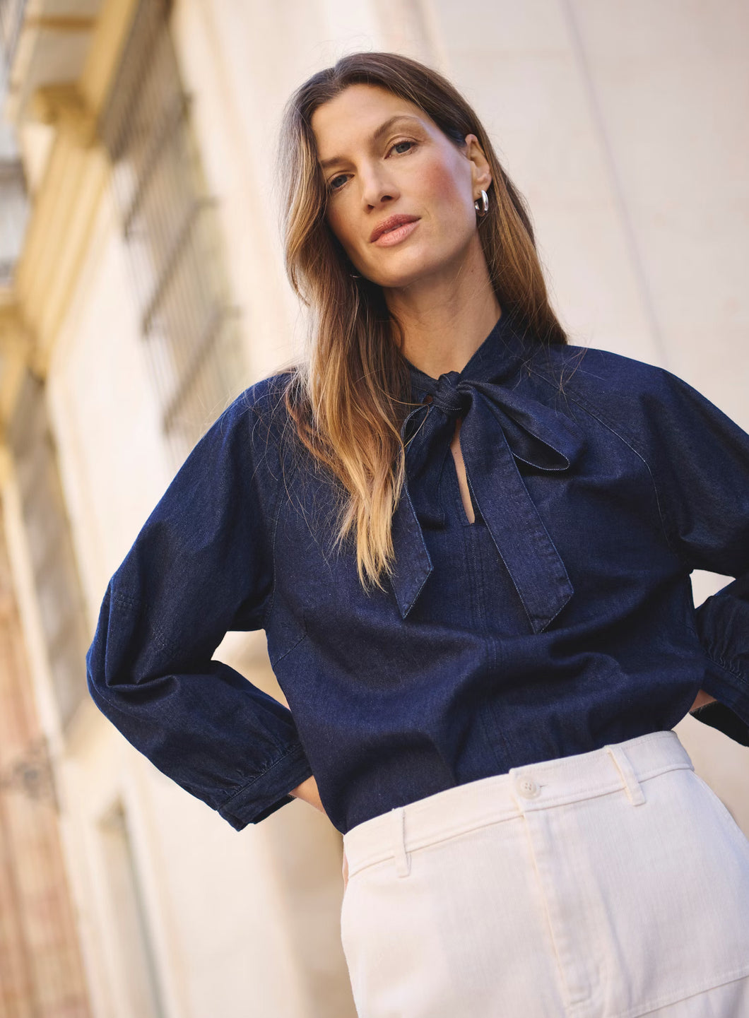 Part Two SassiPW Denim Shirt