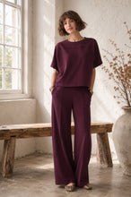 Load image into Gallery viewer, Summum Trousers Deep Burgundy
