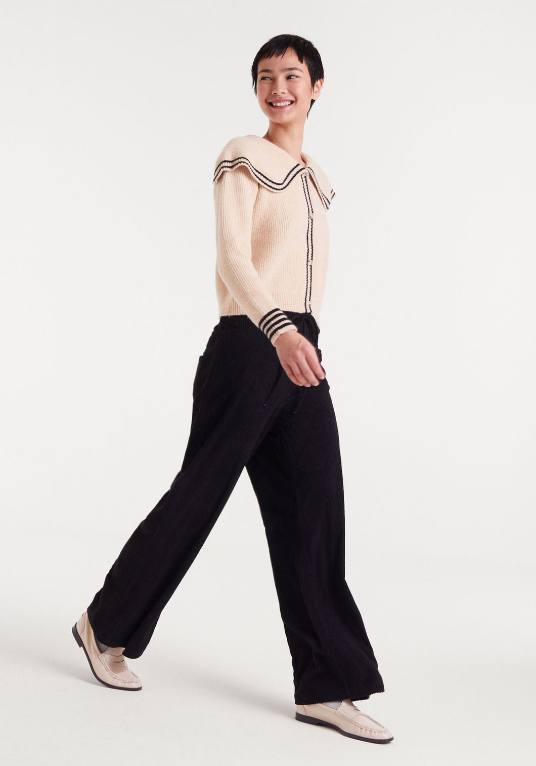 Clara Black Trousers