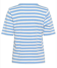 Load image into Gallery viewer, Part Two RatanapaPW T Shirt Hydrangea Stripe
