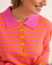 Load image into Gallery viewer, Laura Stripe Knit Pink/Orange
