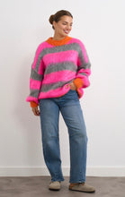 Load image into Gallery viewer, Willow Hot Pink Stripe Knit
