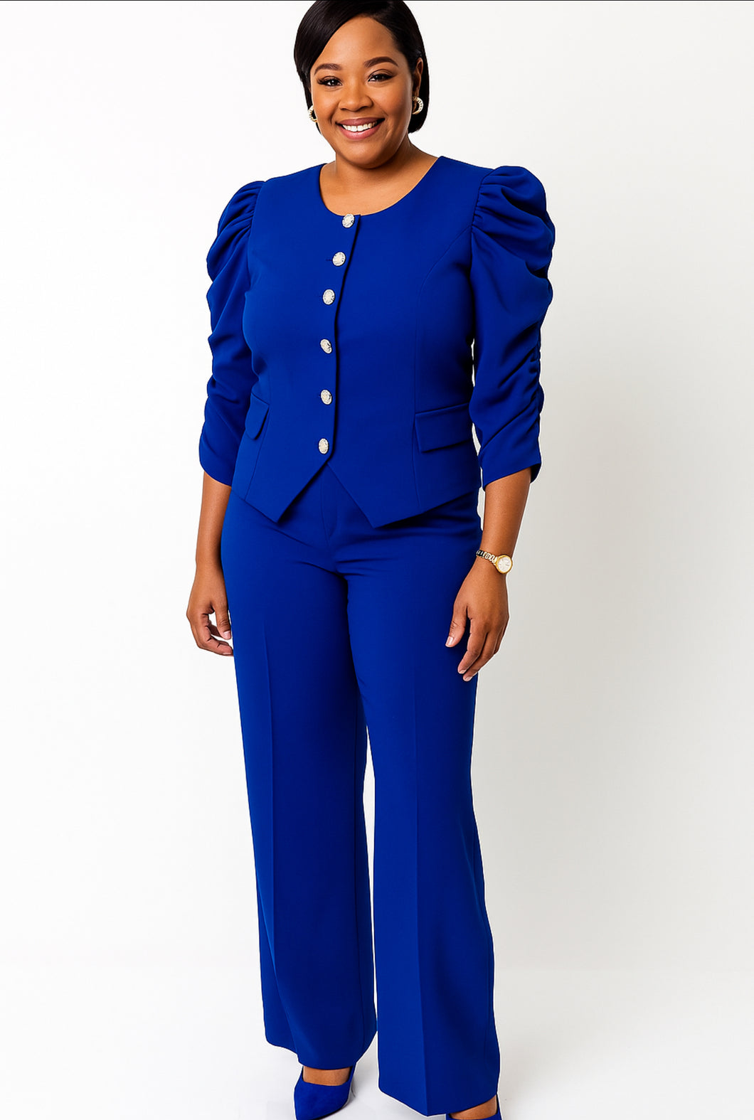 Coco Doll Royal Trouser Suit