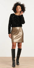 Load image into Gallery viewer, Sadie Black Sparkle Top
