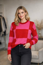 Load image into Gallery viewer, This Girl Red/Pink Knit

