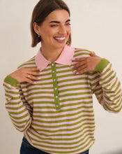 Load image into Gallery viewer, Laura Stripe Knit Pink/Green
