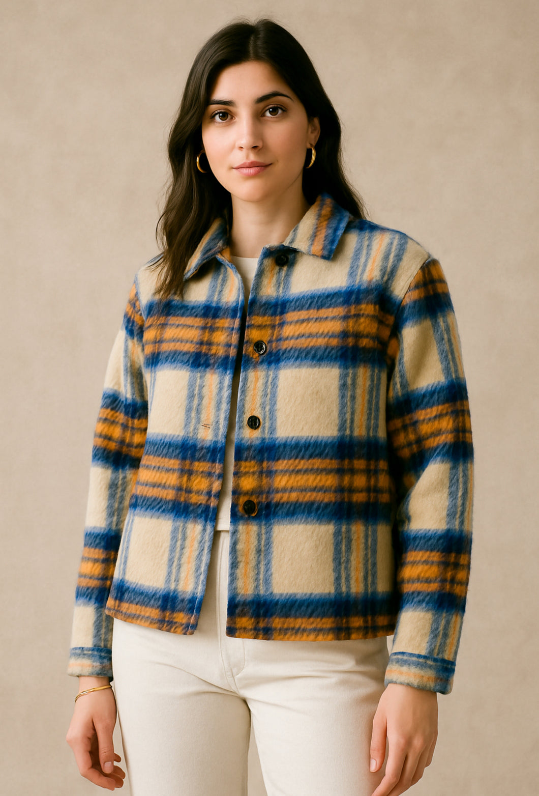 Molly Brushed fabric jacket