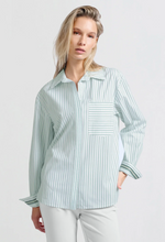Load image into Gallery viewer, Yasmine Cuff Tape Blouse
