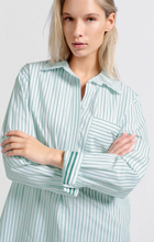 Load image into Gallery viewer, Yasmine Cuff Tape Blouse
