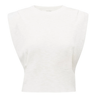 Load image into Gallery viewer, Yasmine Sleeveless White Top
