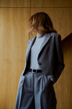 Load image into Gallery viewer, Feria Grey Stripe Box Jacket
