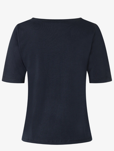 More and More Navy Tee