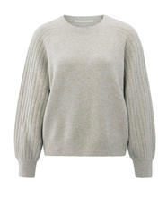 Load image into Gallery viewer, Yasmine Ribbed Sweater Mocha
