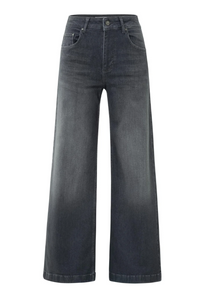 Yasmine Grey  Loose fit jeans with high waist and wide legs (L32) (Copy)