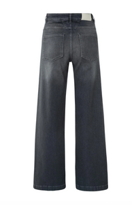 Yasmine Grey  Loose fit jeans with high waist and wide legs (L32) (Copy)