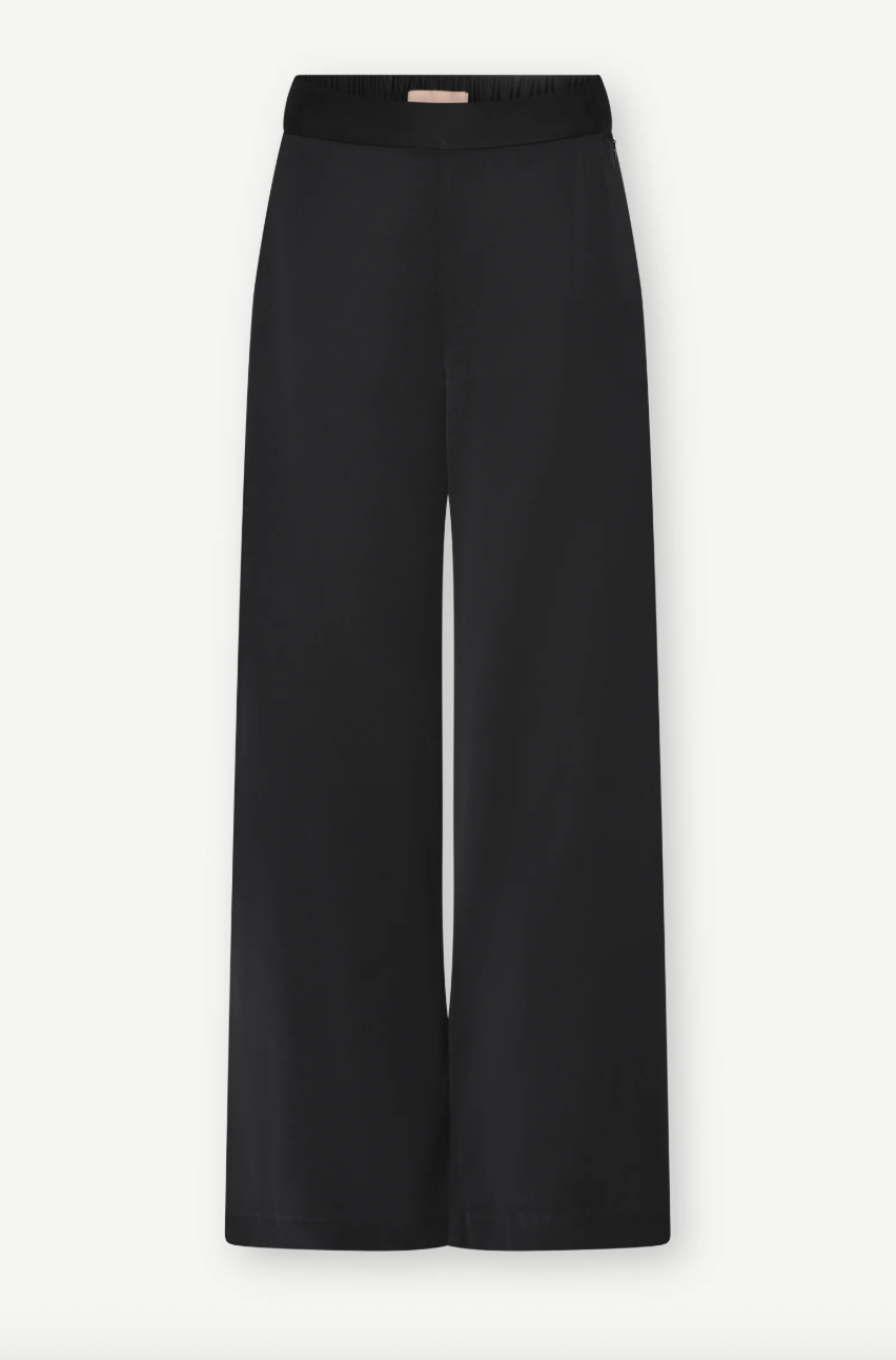 Grace Silky Miya Trouser Black