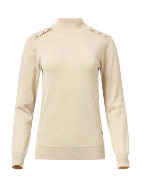 Sadie 25505 Knit Top SAND