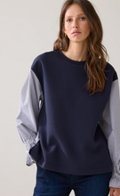 Load image into Gallery viewer, Summum Mix Navy Sweat/Shirt
