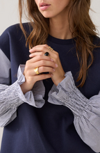 Load image into Gallery viewer, Summum Mix Navy Sweat/Shirt
