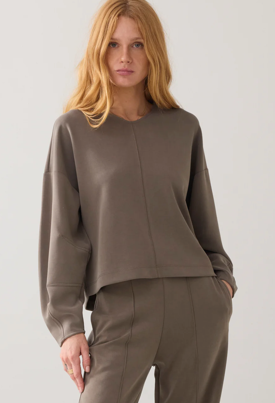 Summum Dark Camo Modal Top