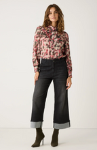 Load image into Gallery viewer, More and More Printed Satin Blouse
