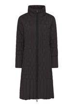 Load image into Gallery viewer, Etage Black Quilted Coat
